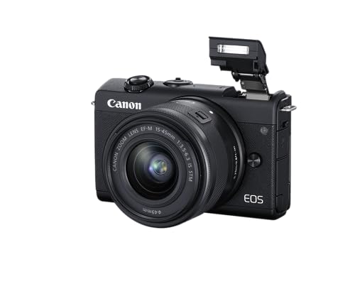 Canon EOS M200 Mirrorless Camera with 15-45mm Lens