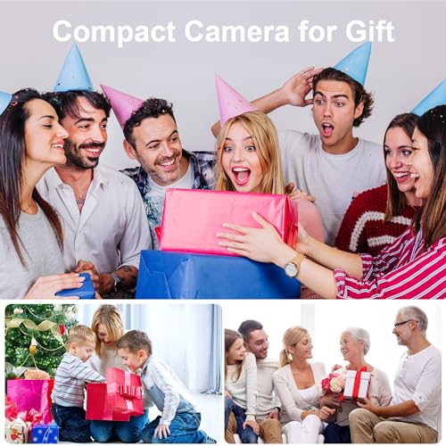 Beginner's WiFi Camera with 48MP, 4K Videos