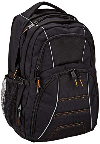 17-Inch Black Laptop Backpack for Travel