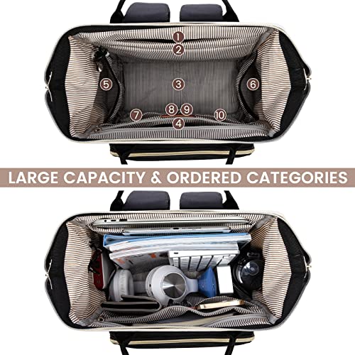 LOVEVOOK Laptop Backpack - Waterproof Business Bag