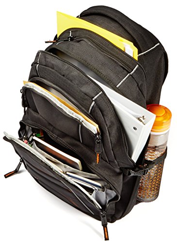 17-Inch Black Laptop Backpack for Travel