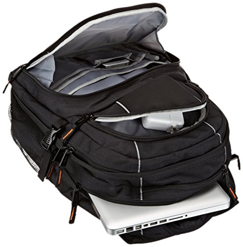 17-Inch Black Laptop Backpack for Travel