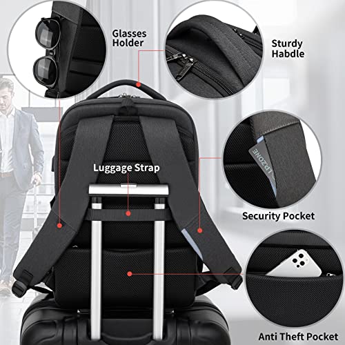 DUSLANG Laptop Backpack for Travel - USB Charging Port