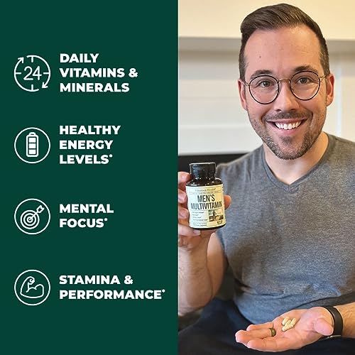 Men's Daily Multivitamin - Boost Energy & Focus