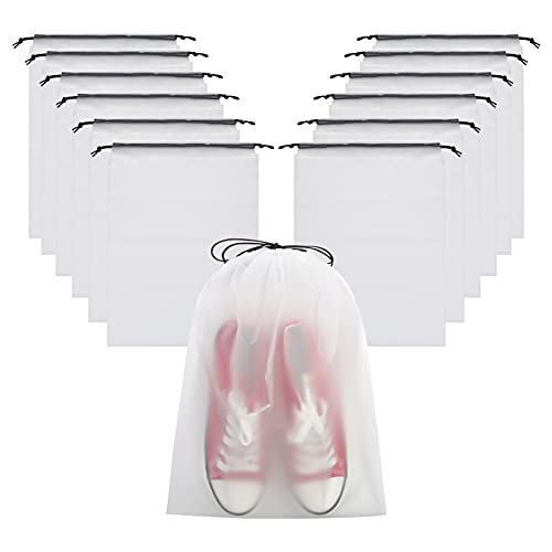 13 Pack Vorspack Clear Shoe Bags for Travel