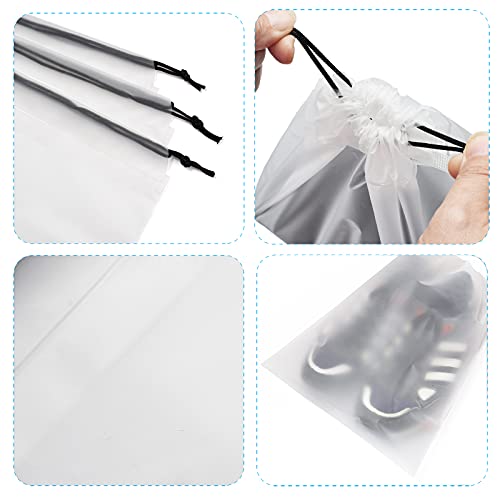 13 Pack Vorspack Clear Shoe Bags for Travel