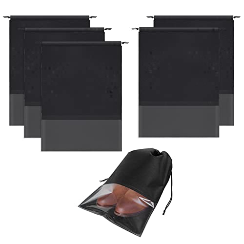 Shengqidz Portable Shoe Bags - 5 Pack