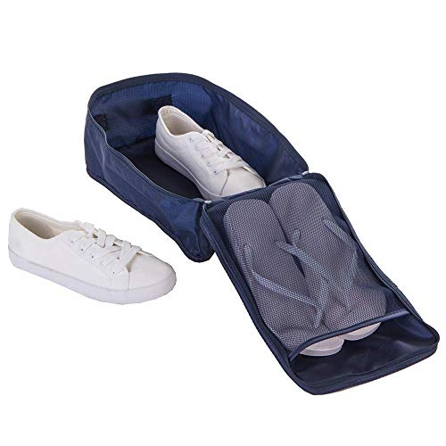 Foldable Waterproof Travel Shoe Bags - Double Layer (Multi-colored4)