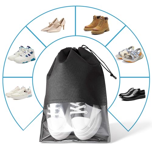 Shengqidz Portable Shoe Bags - 5 Pack