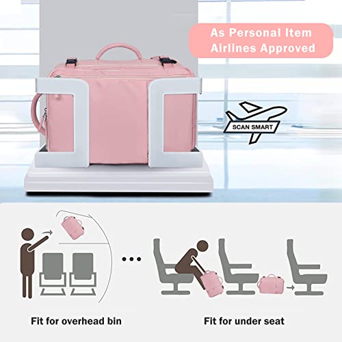 Hanples XL Women's Travel Backpack, 40L, Laptop, Waterproof