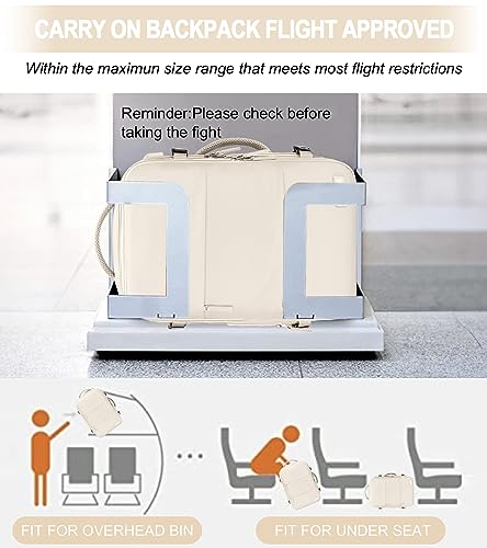 40L Flight Approved Carry On Backpack Suitcase