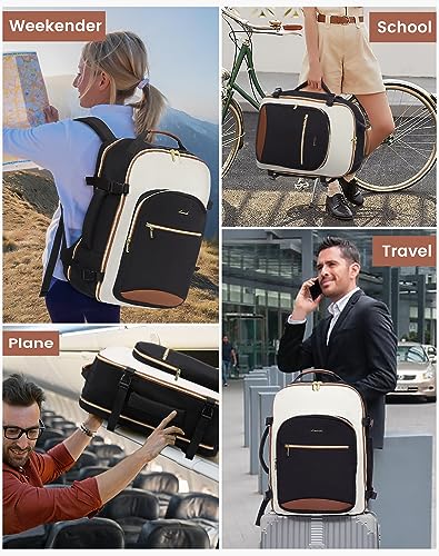 40L Waterproof Travel Backpack for Women & Men