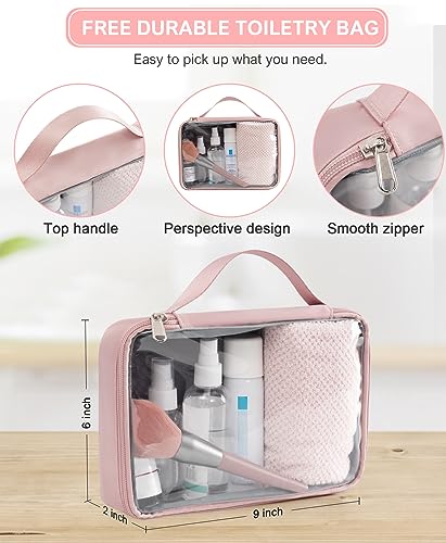 Beraliy Women's Travel Backpack - Pink