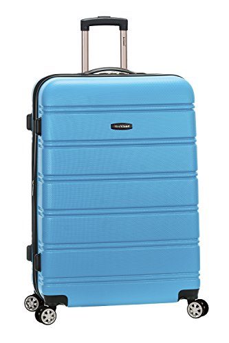 Rockland Spinner Luggage, Turquoise/Aqua, Large 28-Inch