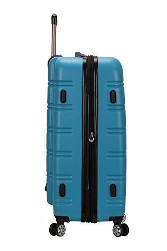 Rockland Spinner Luggage, Turquoise/Aqua, Large 28-Inch