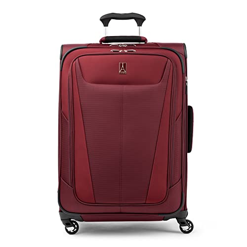 Travelpro 25-Inch Burgundy Spinner Suitcase