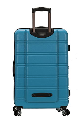 Rockland Spinner Luggage, Turquoise/Aqua, Large 28-Inch