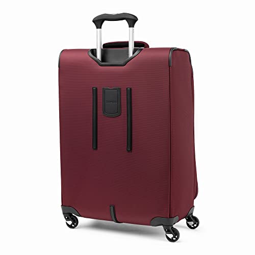 Travelpro 25-Inch Burgundy Spinner Suitcase