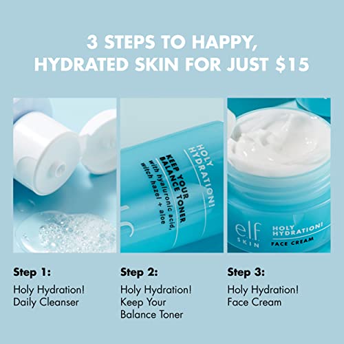 e.l.f. Holy Hydration! Essentials Mini Kit, TSA-Friendly Sizes