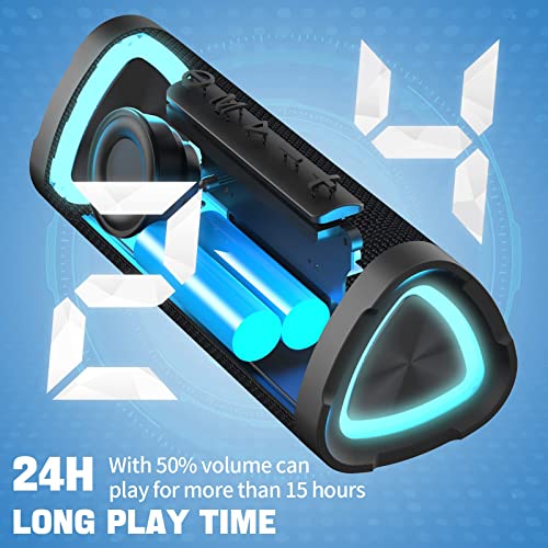 Vanzon Bluetooth Speaker V40 - Waterproof, Portable, 24W