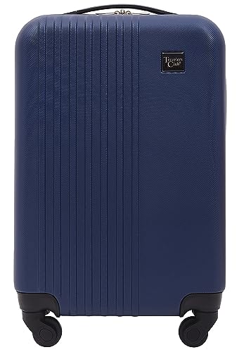 Navy Blue Cosmo Hardside Spinner Luggage, 20-Inch
