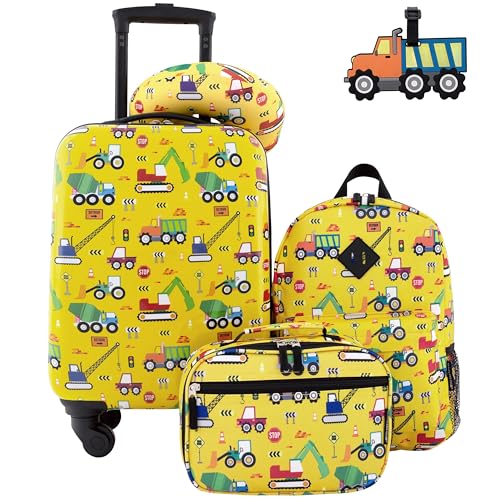 Kids' Cars Luggage Set - 5-Piece Travel Collection