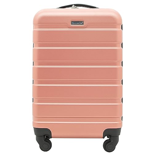 Rose Gold 20-Inch Carry-On Luggage by Travelers Club