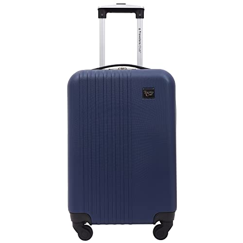 Navy Blue Cosmo Hardside Spinner Luggage, 20-Inch