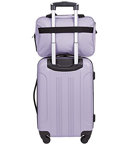 Midtown Hardside Luggage Set, Lilac, 4-Piece