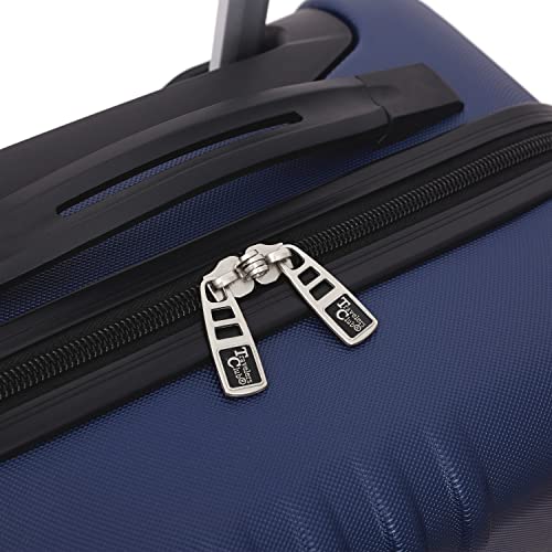 Navy Blue Cosmo Hardside Spinner Luggage, 20-Inch