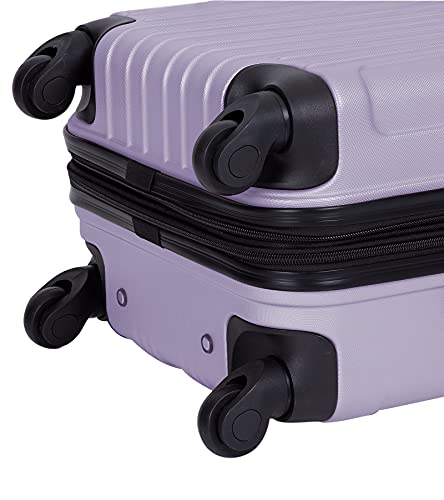 Midtown Hardside Luggage Set, Lilac, 4-Piece