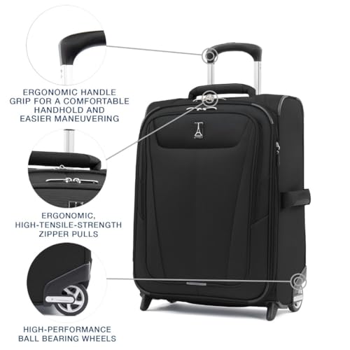 Travelpro Maxlite 5 Lightweight Black Carry On