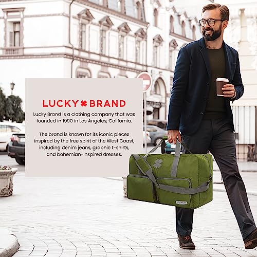 65L Foldable Duffel Bag, Loden Green