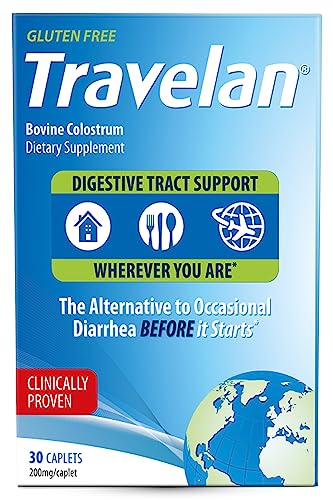 Anti-Diarrhea Travel Medicine: Gas & Bloating Relief (8 words)
