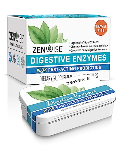 Digestive Enzymes with Probiotics - Gut Health & Bloating Relief