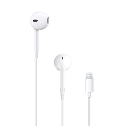 Apple EarPods with Lightning Connector - Wired Ear Buds for iPhone with Remote Control
