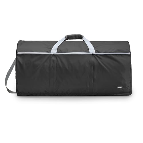Large Black Travel Duffel Bag