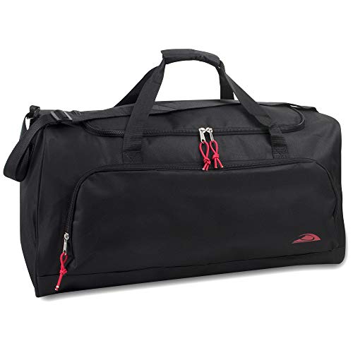 55L 24" Lightweight Duffle Bag for Travel & Sports