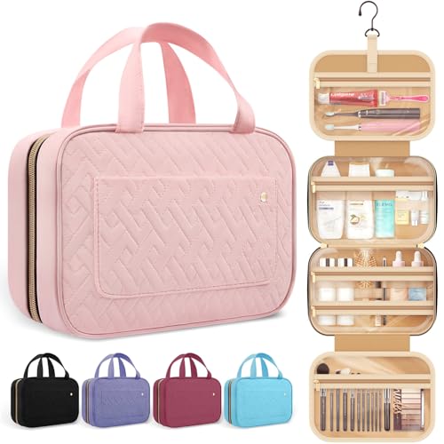 Women's Hanging Travel Toiletry Bag - Portable & Waterproof