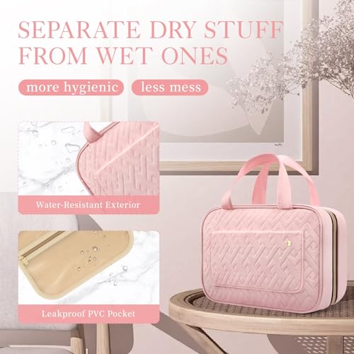 Women's Hanging Travel Toiletry Bag - Portable & Waterproof