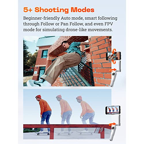 Insta360 Flow Smartphone Gimbal Stabilizer, AI-Powered, 3-Axis