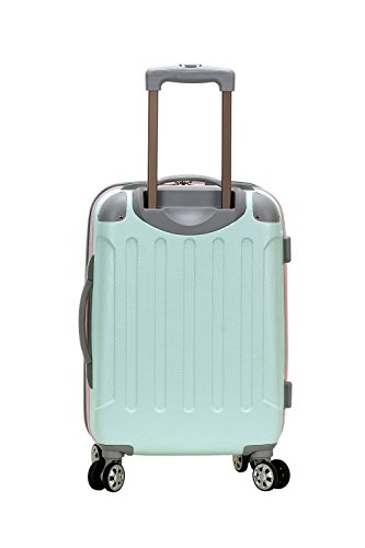 Rockland London Mint Hardside Spinner Carry-On, 20