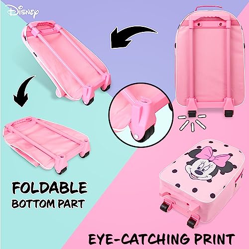 Disney Stitch Foldable Cabin Bag - Minnie Mouse Suitcase
