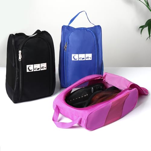 Ailaka Travel Shoe Bag, Large Portable Zipper Shoe Bags