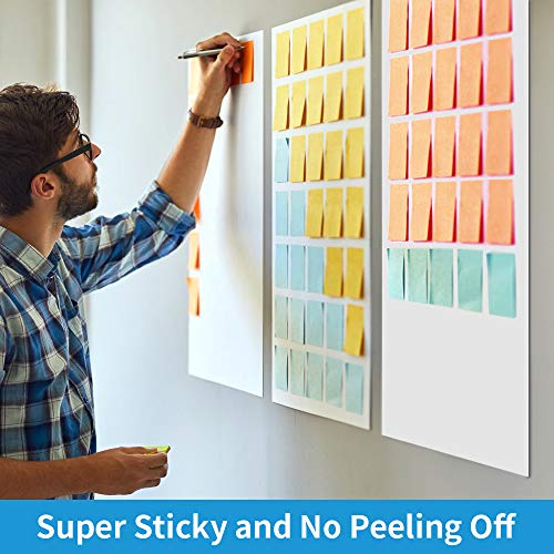Large Flip Chart Pad: Self-Stick Easel Paper, 30 Sheets