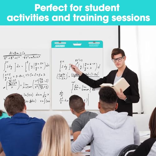 Large Self-Stick Easel Pad, Super Sticky & Bleed-Resistant