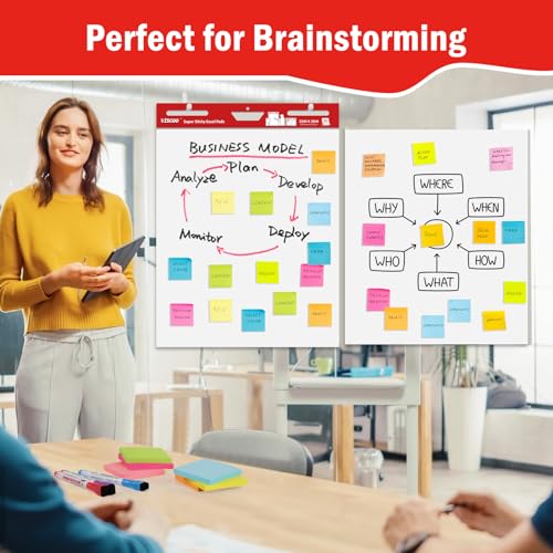 Large Sticky Easel Pad for Lean Six Sigma Training