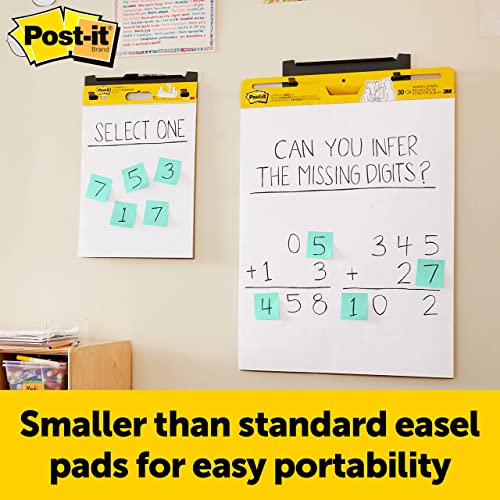 Lean Six Sigma Training Easel Pad - White Flip Chart