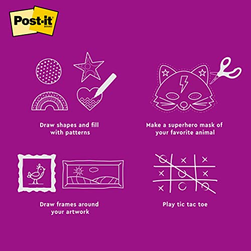 Portable Post-it Doodle Pad for Lean Six Sigma Training