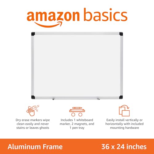 36x24 Lean Six Sigma Magnetic White Board